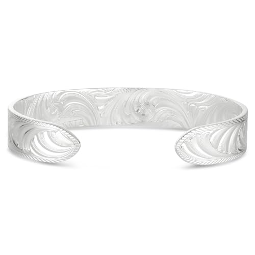 Montana Silversmiths Made in the USA Western Lifestyle Women's Cuff Bracelet - style: Olivia's Reins