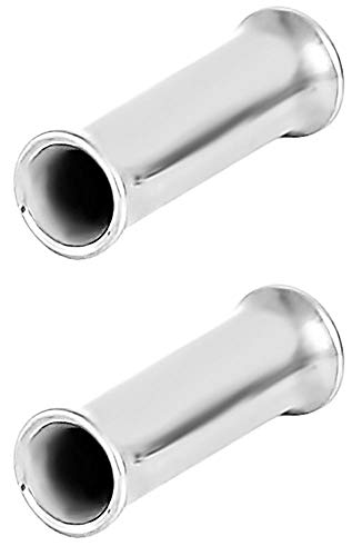 Forbidden Body Jewelry Ear Gauges, Ear Tunnels, Tunnels For Ears, Surgical Steel Mirror Finish Double Flared Tunnel Plug Earrings - style: 2pcs: 3mm (8GA)