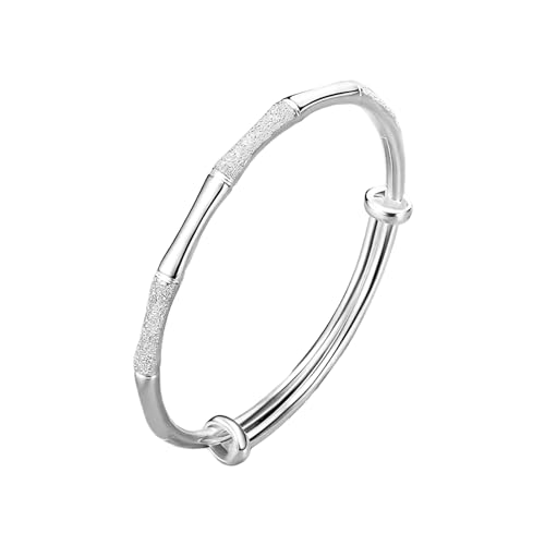 925 Sterling Silver Bracelet Plated Cuff Bangle Bracelet Fashionable Multi-layer Cross Wire Bangle Bracelet Open Adjustable Wide Cuff Bracelet for Teen Girls Fashion Jewelry - color: 7
