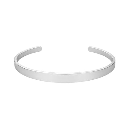 Amazon Essentials Cuff Bracelet, 8" - color: White