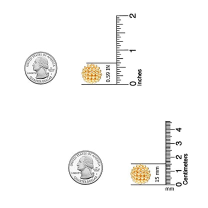 LeCalla 925 Sterling Silver Stud Earrings for Women | Pierced Omega Back Earring | Omega Earrings Jewelry Gift for Her, Wife | Daily Wear & Special Occasion Earring - color: Omega Back 02