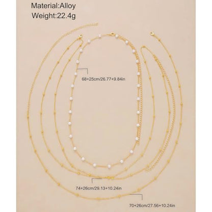 Waist Chains for Women 14K Gold Plated Adjustable Layered Belly Chain Dainty Cuban Waist Beads Body Chain Bikini Beach Jewelry Belts Gifts - color: Gold03