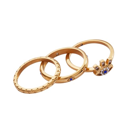 Alex and Ani Evil Eye Rings - style: Stacking Ring, Stainless Gold (Set of 3)