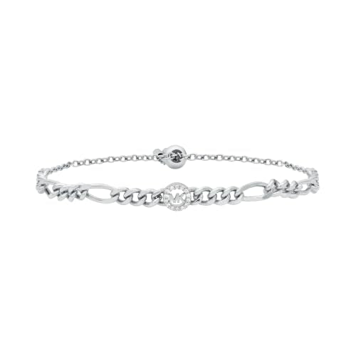 Michael Kors Women's Logo Figaro Chain Bracelet (Model: MKJ8688040B)