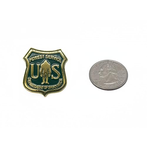 Bigfoot Enamel Lapel Pin - for Fans of Bigfoot and Sasquatch - style: Dept. of Sasquatch Green