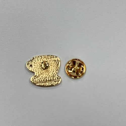 Brown Coffee Cup Enamel Lapel Pin Cartoon Badge for Boy Girl Gift Clothes Backpacks Badges Hats Bags - size: 1Piece