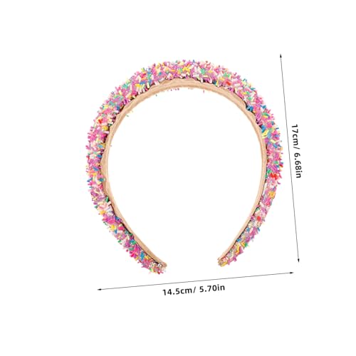 Outanaya Wide Headband Women's Fashion Headband Makeup Styling Padded Accessory