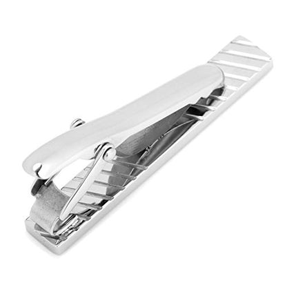 Ox and Bull Trading Company Stainless Steel Polished Tie Clip