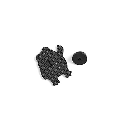 Cute Enamel Lapel Pins Set Brooches Pin Badges Frog Brooch Pins for Backpacks Clothes Bags