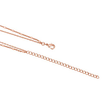 PAVOI 14K Gold Plated Dainty Layering Necklaces for Women | Snake Chain, Curb Link, Paperclip Layered Chains | Trendy Layering Necklace - style: CZ