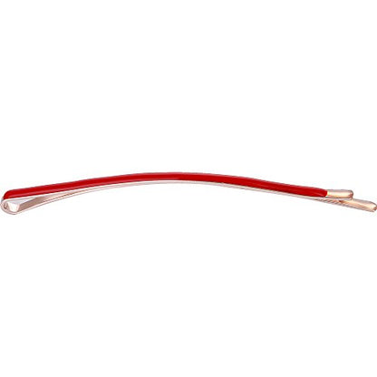 Yishenyishi Pack of 10 Curved Jumbo Bobby Pins,Hair Clips (Red-10pcs) - color: Red