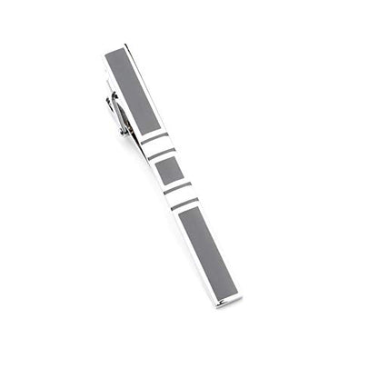 Tie Clips for men Tie Bar Clip Set for Regular Ties Necktie Wedding Business Tie Pin Clips - color: 4PCS Colors