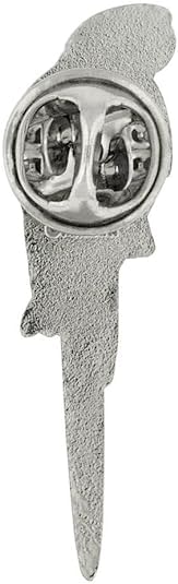 PinMart Wild Animal Enamel Lapel Pin - color: Parrot Nickel Plated, size: 1 Piece