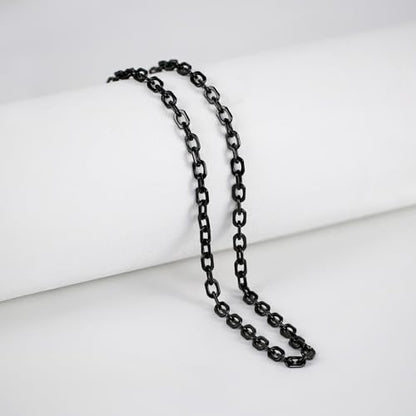 Stainless Steel Chain Necklaces,Rolo Chain Necklace for Men Women,Unique Fashion and Charm Jewelry, Silver Tone Chain,Stainless Steel Adjustable Link, Gifts for Friends/Husband/Dad - style: 1484
