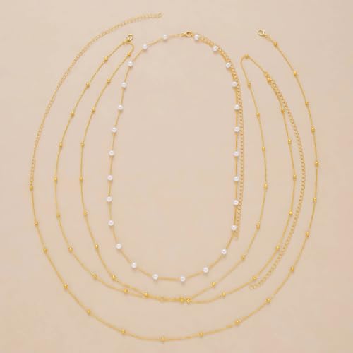 Waist Chains for Women 14K Gold Plated Adjustable Layered Belly Chain Dainty Cuban Waist Beads Body Chain Bikini Beach Jewelry Belts Gifts - color: Gold03