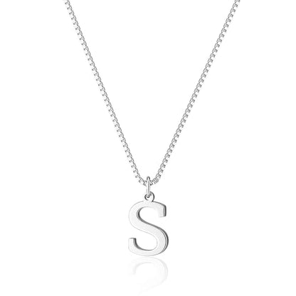 Foxgirl Gold Initial Necklaces for Women, Dainty Gold Letter Necklace Tiny A-Z Pendant Choker Necklace Trendy Cute Personalized Monogram Name Necklace Gold Jewelry Necklace for Women Gift | Tiny Letter Pendant on a Dainty Choker Chain, Personalized Everyd