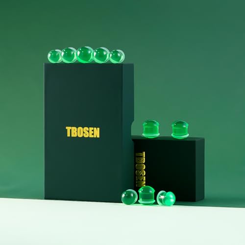 Precise Dimensions Set Color Acrylic O-Ring Ear Plugs Tunnels Gauges Stretcher Piercings Kit - color: Green, size: 10-14mm