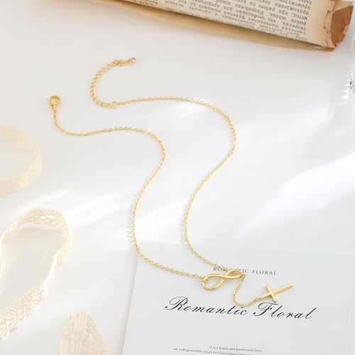 VIROMY Gold Long Y Necklaces for Women Trendy - Dainty Lariat Chain Drop Pendant Necklace for Women Gold Statement Jewelry - color: Y Necklace 07