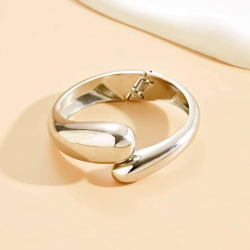Chunky Gold Cuff Bracelet Chunky Bangles for Women Non Tarnish Modern Gold Jewelry Gifts trendy fashion fall fashion jewelry womens fashion - color: A-Bohemian style bracelet