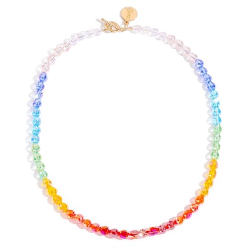 Coiris 3 Layers Illusion Wire Beaded Statement 19.5" Necklace for Women - color: N0160-C