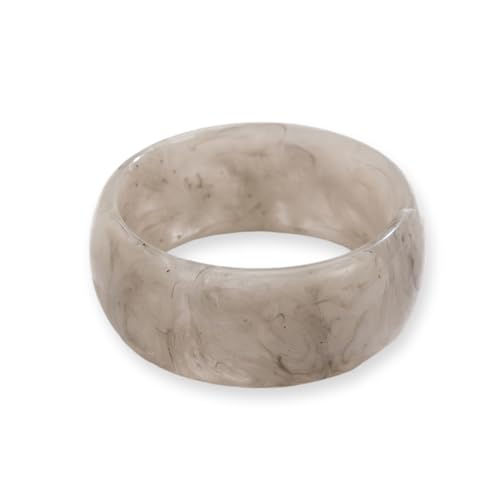 Colorful Acrylic Resin Open Cuff Bracelets Simple Transparent Chunky Thick Bangle Statement Irregular Geometric Resin Wide Wristband Chunky Acetate Wrap Cuff Bracelets - color: B-05