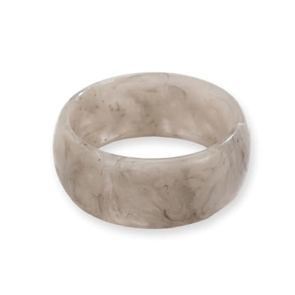 Colorful Acrylic Resin Open Cuff Bracelets Simple Transparent Chunky Thick Bangle Statement Irregular Geometric Resin Wide Wristband Chunky Acetate Wrap Cuff Bracelets - color: B-05