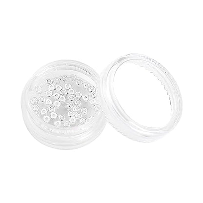 Silver Plated Triangle Spacer Beads 2.5x1.5mm 50pcs for Jewelry Making Findings Non Tarnish - color: Silver, size: 2.5x1.5mm Triangle