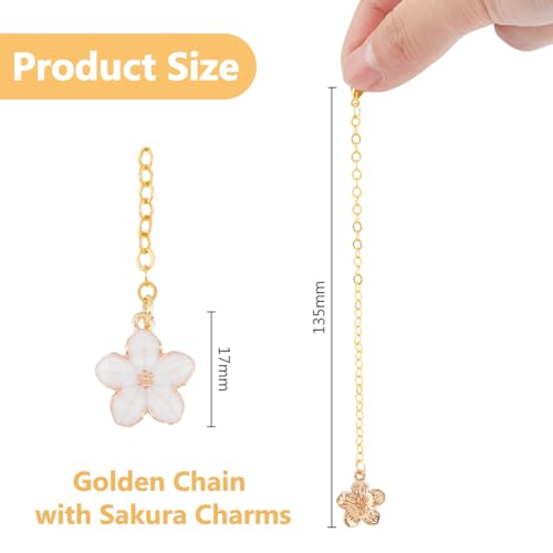 DICOSMETIC Cup Letter Charm Personalized Handle Charm 4Pcs Chains with 300Pcs Acrylic Beads Name Letter Charms Accessories for Cup