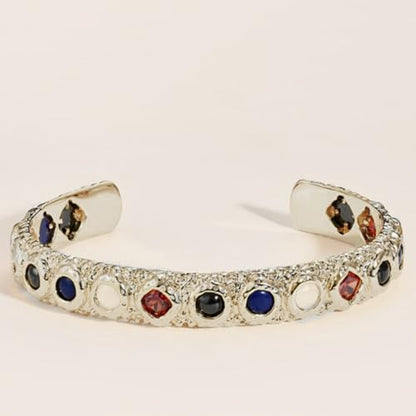 18K Gold Bangle Bracelets for Women 925 Sterling Silver Bracelets Bracelets Adjustable Boho Bracelets Stackble Cuff Bangle Bracelets for Men Women Chunky Gold Bangle Open Cuff Bracelets Christmas Gift - color: Bracelets-10