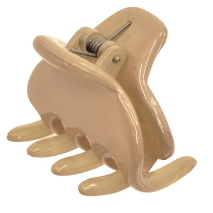 Camila Paris CP3734 French Hair Clip for Women, Small 2 inches Girls Hair Claw Clips Jaw Fashion Durable and Styling Hair Accessories for Women, Strong Hold No Slip Grip, Made in France - color: Nude 2"