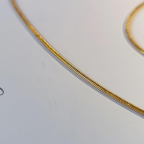 Dainty Choker Necklace for Women 18K Gold Plated Shining Dots Box Chain Sparkle Necklaces Cute Paperclip Link Herringbone Necklace Exquisite Jewelry Gifts for Mom Girlfriend - style: 1.5mm Herringbone GD