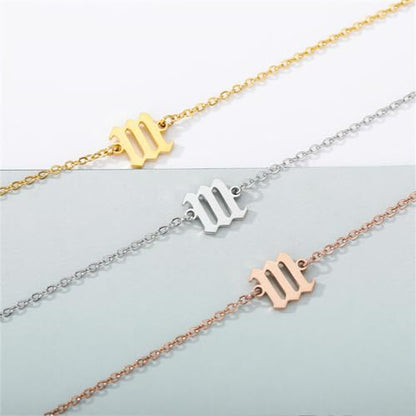 PAURO Women's Angel Number Bracelet Ankle Anklet Chain Adjustable | Stainless Steel, Minimalist Numerology Spiritual Statement Jewelry Gift - color: Gold 111, 5.5+2.8inch