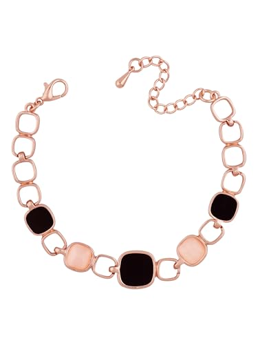 Geometric Metal Stone Bracelets, Trendy Personality Jewelry for Women - style: Bracelet BRAC.001