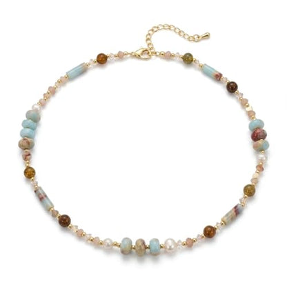 Bohemian Necklace Multi Color Jewelry for Women