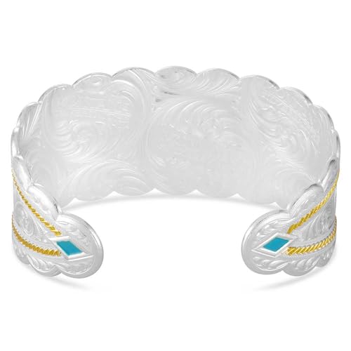 Montana Silversmiths Made in the USA Western Lifestyle Women's Cuff Bracelet - style: Classic Elegance