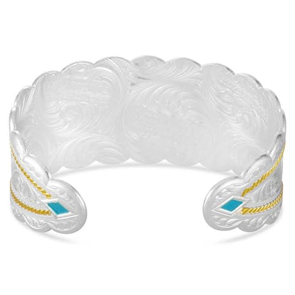 Montana Silversmiths Made in the USA Western Lifestyle Women's Cuff Bracelet - style: Classic Elegance