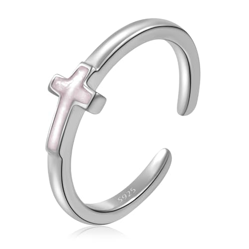 Toe Rings 925 Sterling Silver Toe Rings Adjustable Cross Toe Rings for Women Gold Plated Star Toe Ring Summer Beach Foot Jewelry for Friends - color: 2# Cross Toe Ring