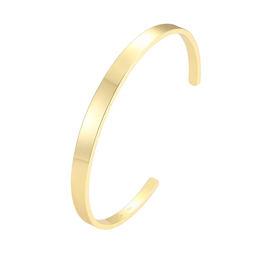 Amazon Essentials Cuff Bracelet, 8" - color: Yellow