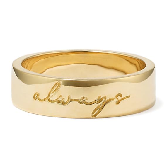 Men's Wedding Rings Mountain Range Pattern Engraved Silver Flat Band 8mm 316 Stainless Steel Men Ring Comfort Fit - color: Gold