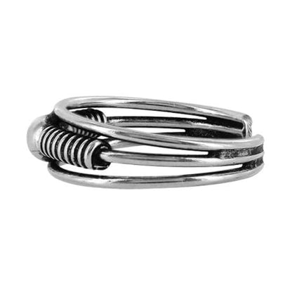 Gem Avenue 925 Sterling Silver Toe Rings Collections – Beach, Celtic, Heart, Dolphin, Flower & More Designs for Women – Elegant Adjustable Summer Jewelry - style: Style 20