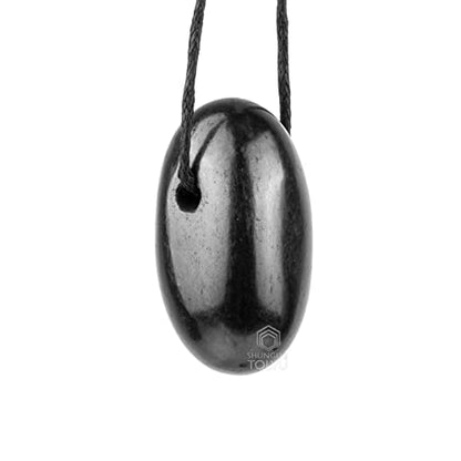 Shungite Pendants - Various Geometric Shapes - Authentic Stone - Certified - style: One with Nature