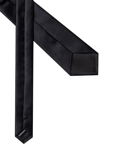 Solid Color Tie and Pocket Square with Tie Clip Lapel Pin Silk Formal Necktie Set Wedding Formal - color: Black