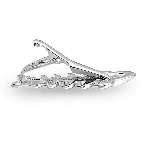 HAWSON 2 inch Tie Clip for Men-Novelty Sport Necktie Bar Clip,Tie Pin,Special Interesting Gift for Men - style: fishbone