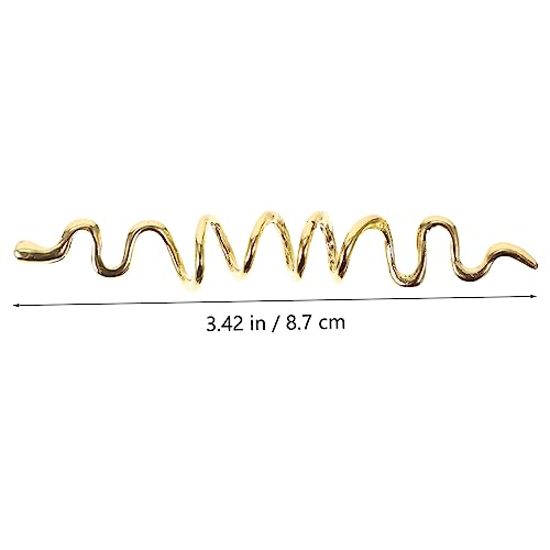 6pcs Hair Jewelry Set for Women Hair Clips Charms Cuffs Rings Spiral Coils Dreadlock Accessories for Braids