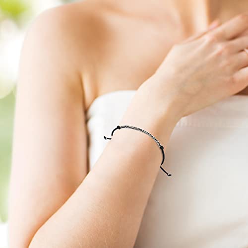 ASELFAD Morse Code Bracelets for Women, Funny Best Friend Birthday Gifts for Women Friendship Bracelets, Inspirational Jewelry, Teen Girl Gifts Trendy Stuff - style: New Chapter