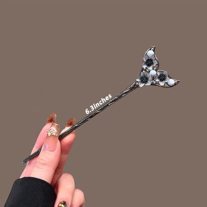 3 Pcs Hair sticks for buns,Decorative Hair pins for women,Buns and Updos with No Hair Damage, Flower Metal Pin Great Hold,Suitable for fine & thick hair US461