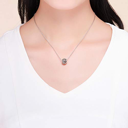 Letter Charms 925 Sterling Silver Initial A-Z Bead Charms | For Bracelets Necklaces, Hypoallergenic,Cubic Zirconia Alphabet Beads, Personalized Gifts for Women - color: W