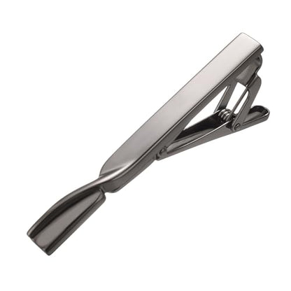 Yoursfs Black Matte Skinny Tie Clips For Men Classic Shiny Tie Bars Stainless Steel Personalized Tie Clip Suitable for Wedding Anniversary Business - style: Black Matte Skinny Tie Clips