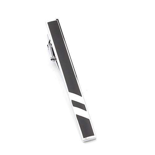 Tie Clips for men Tie Bar Clip Set for Regular Ties Necktie Wedding Business Tie Pin Clips - color: 4PCS Colors