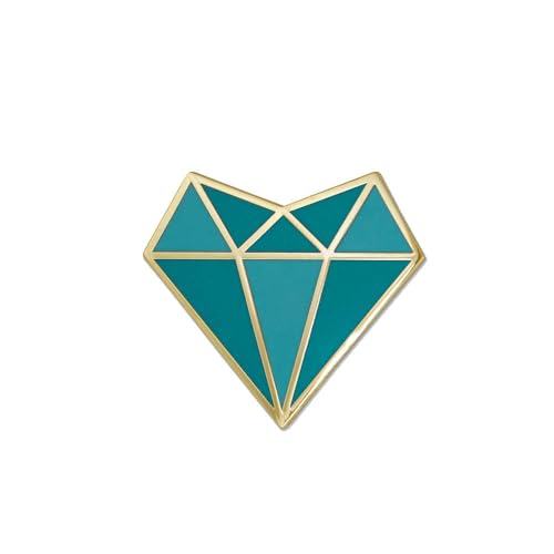 Inspirational Enamel Pin by LifeBeats | Cute Pin for Clothes, Jackets, Hats, Bags, and Lanyards | Hat Pin Comes with a Greeting Card | Lapel Pin with Sturdy Backing - style: Self Love Heart